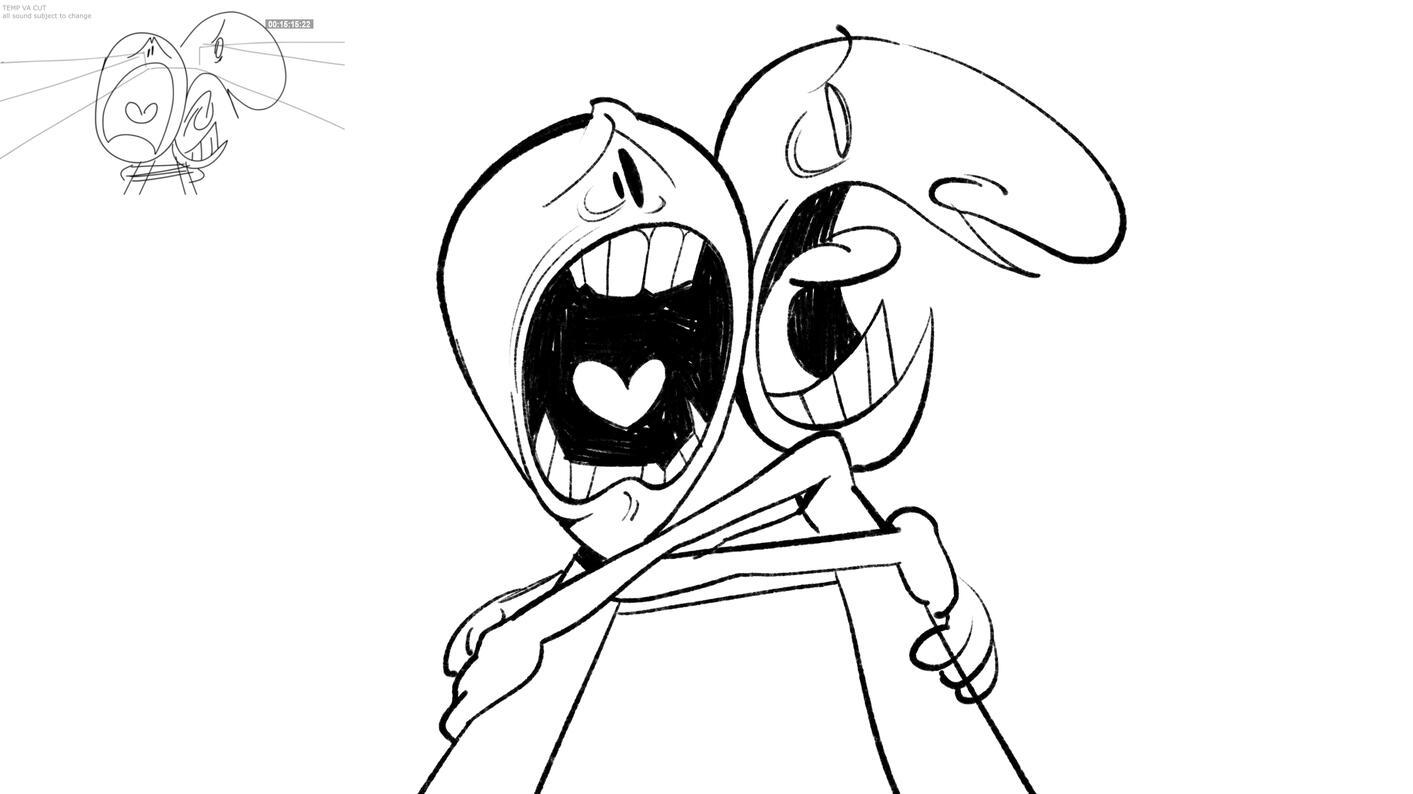 Clonopolis - Astrally Astray (C204 Animation), Original storyboard by Elias Cuello